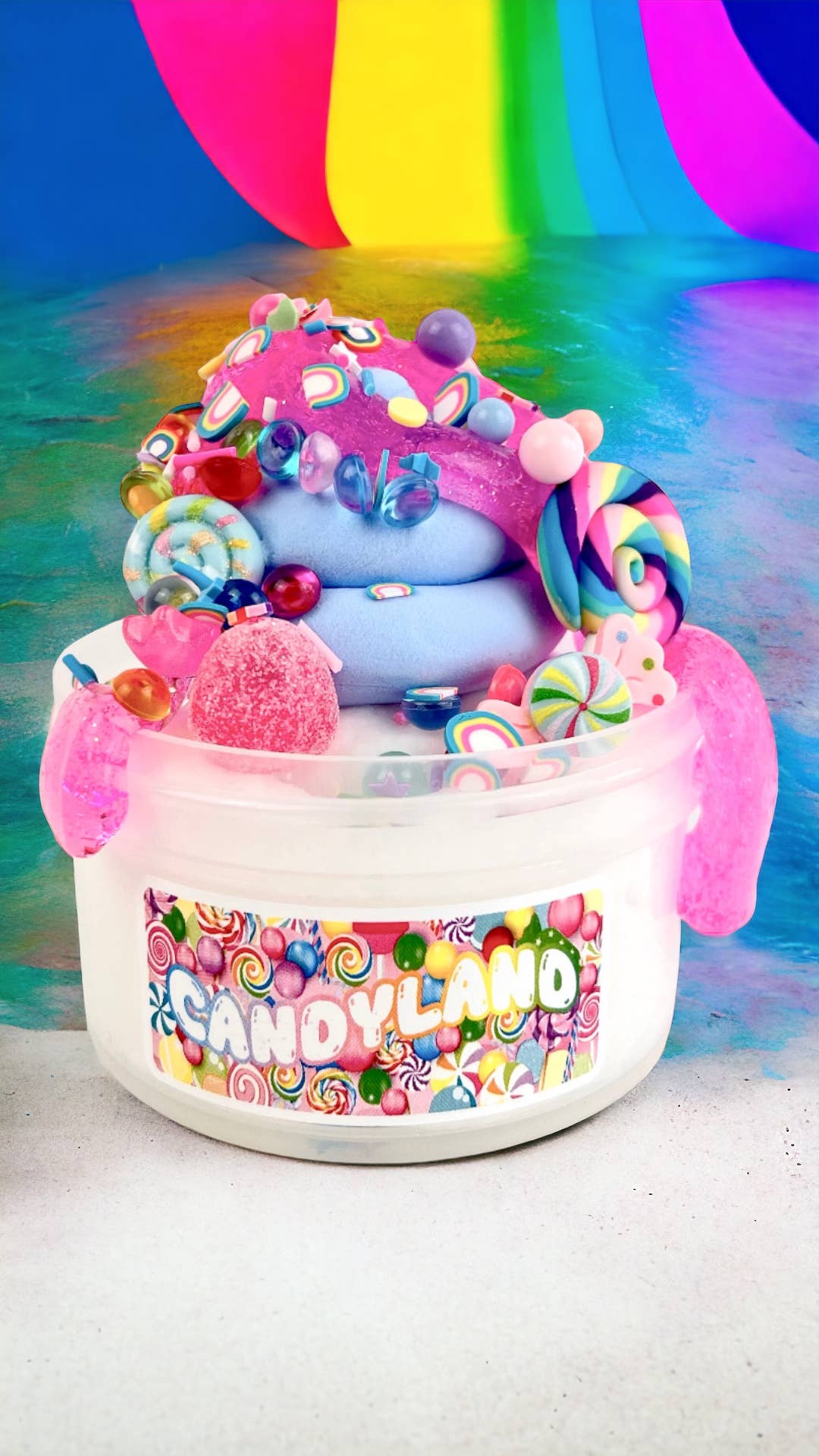Candyland DIY Slime + Activator Spray