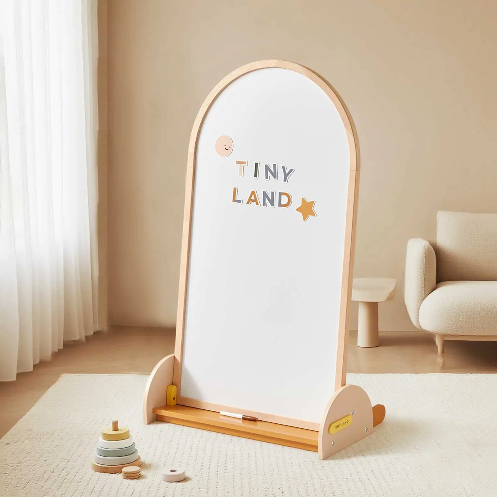 Tiny Land® Double-Sided Arched Magnet Chalkboard