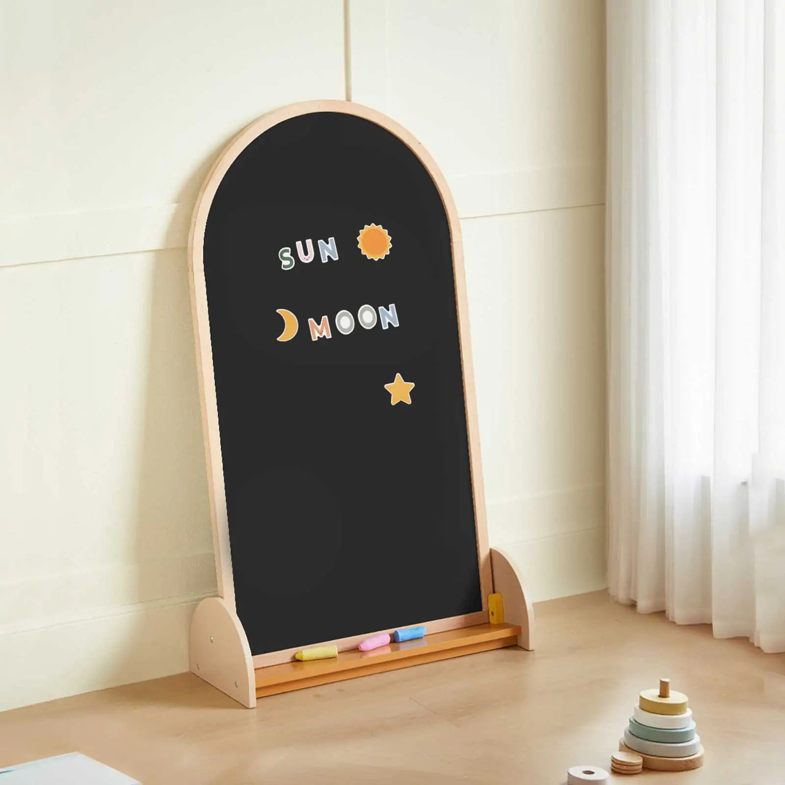 Tiny Land® Double-Sided Arched Magnet Chalkboard
