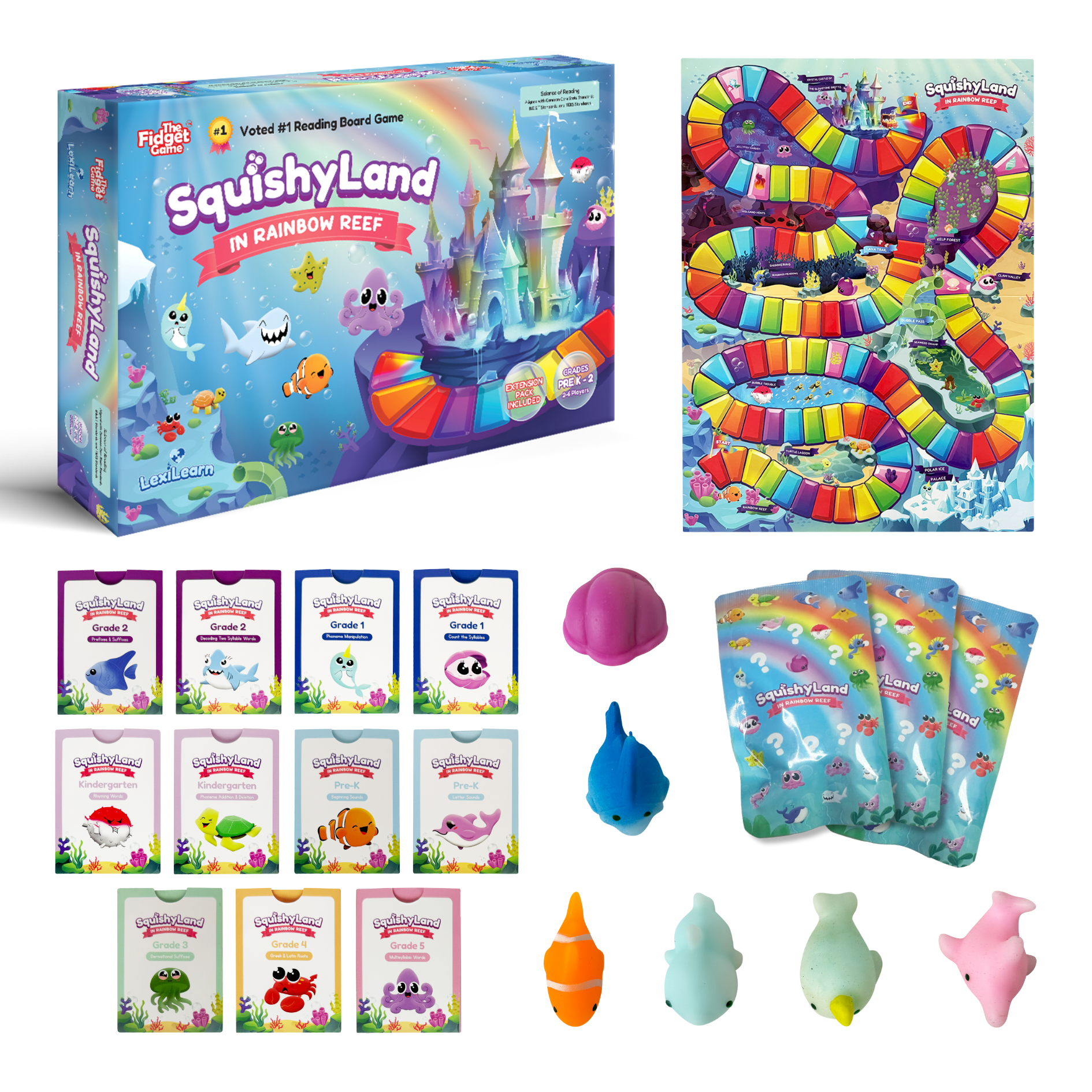 PreK - GR 2 Squishyland Science of Reading