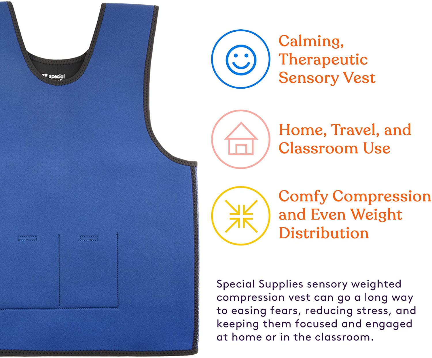 WEIGHTED - Sensory Compression Vest