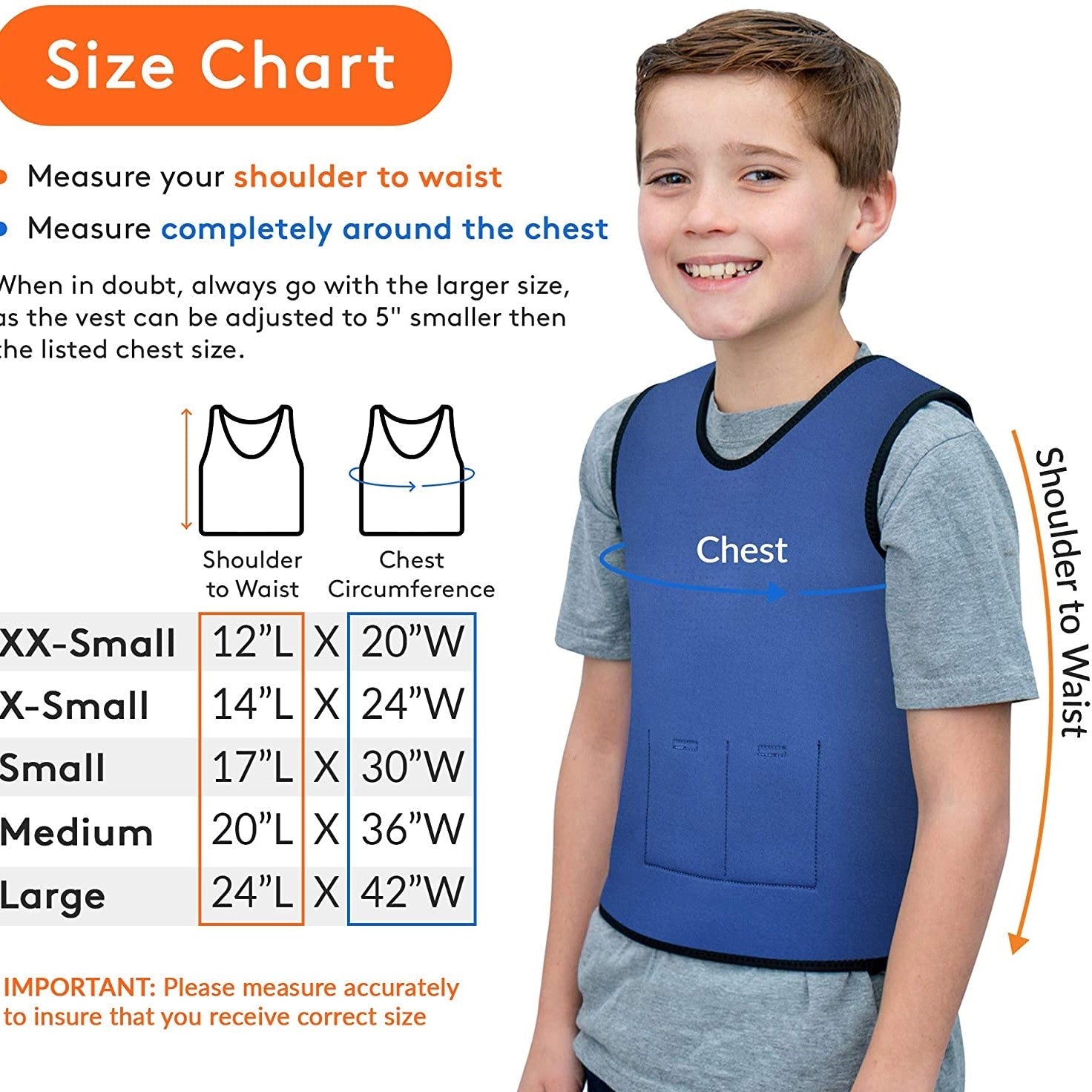 WEIGHTED - Sensory Compression Vest
