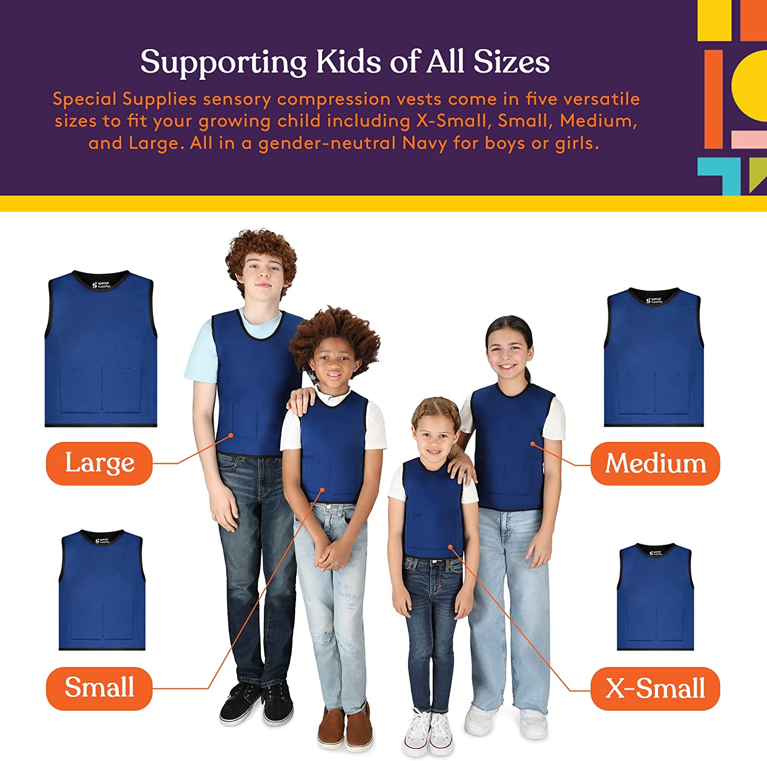 WEIGHTED - Sensory Compression Vest