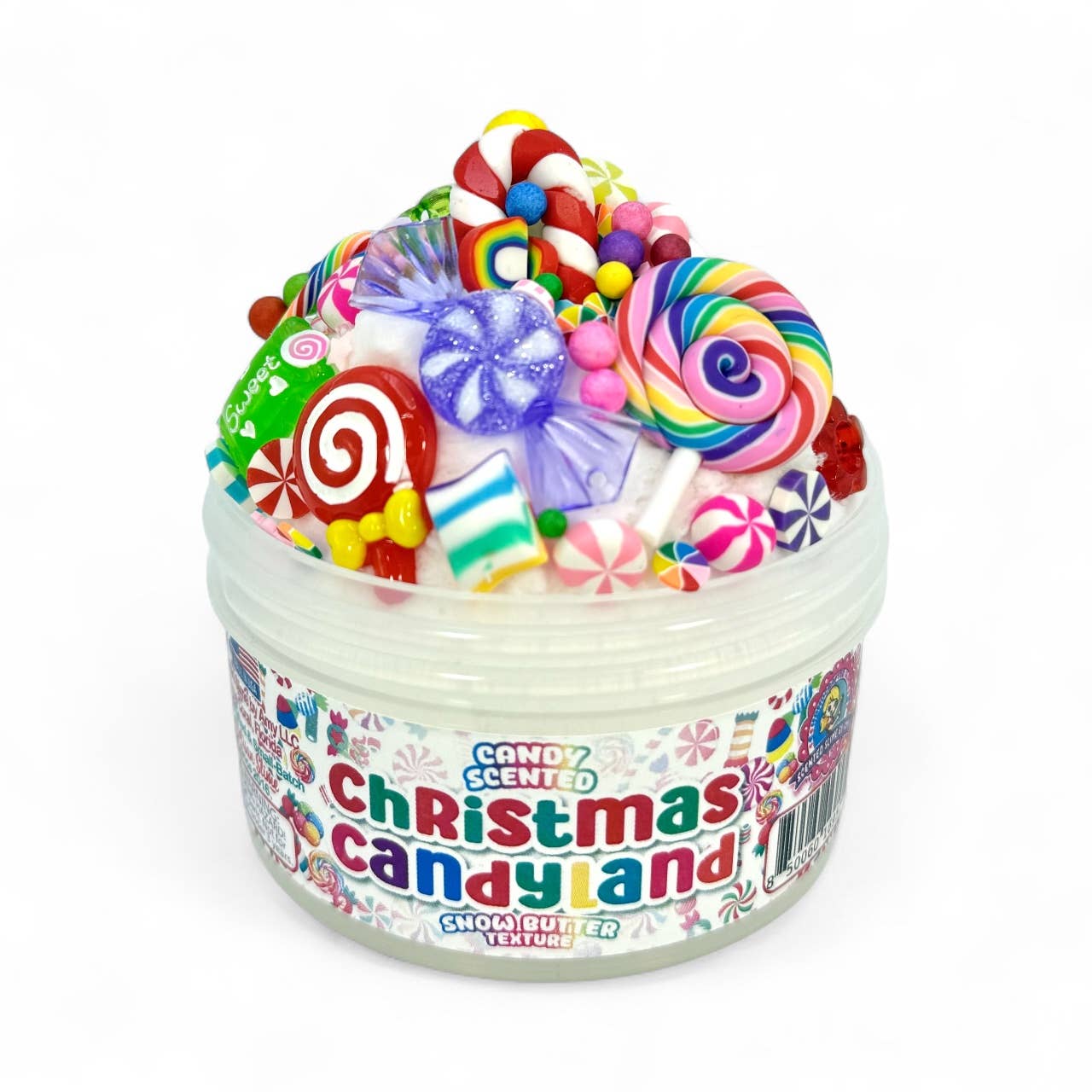 Christmas Candyland Slime