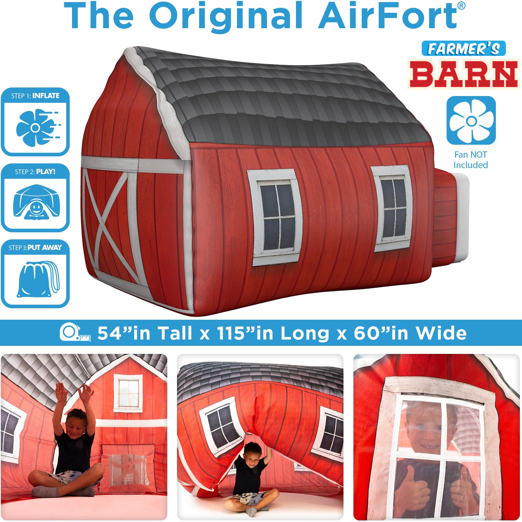 Farmers Barn + FREE AirFort Buddy Chicken Pillow (While Supplies Last!)