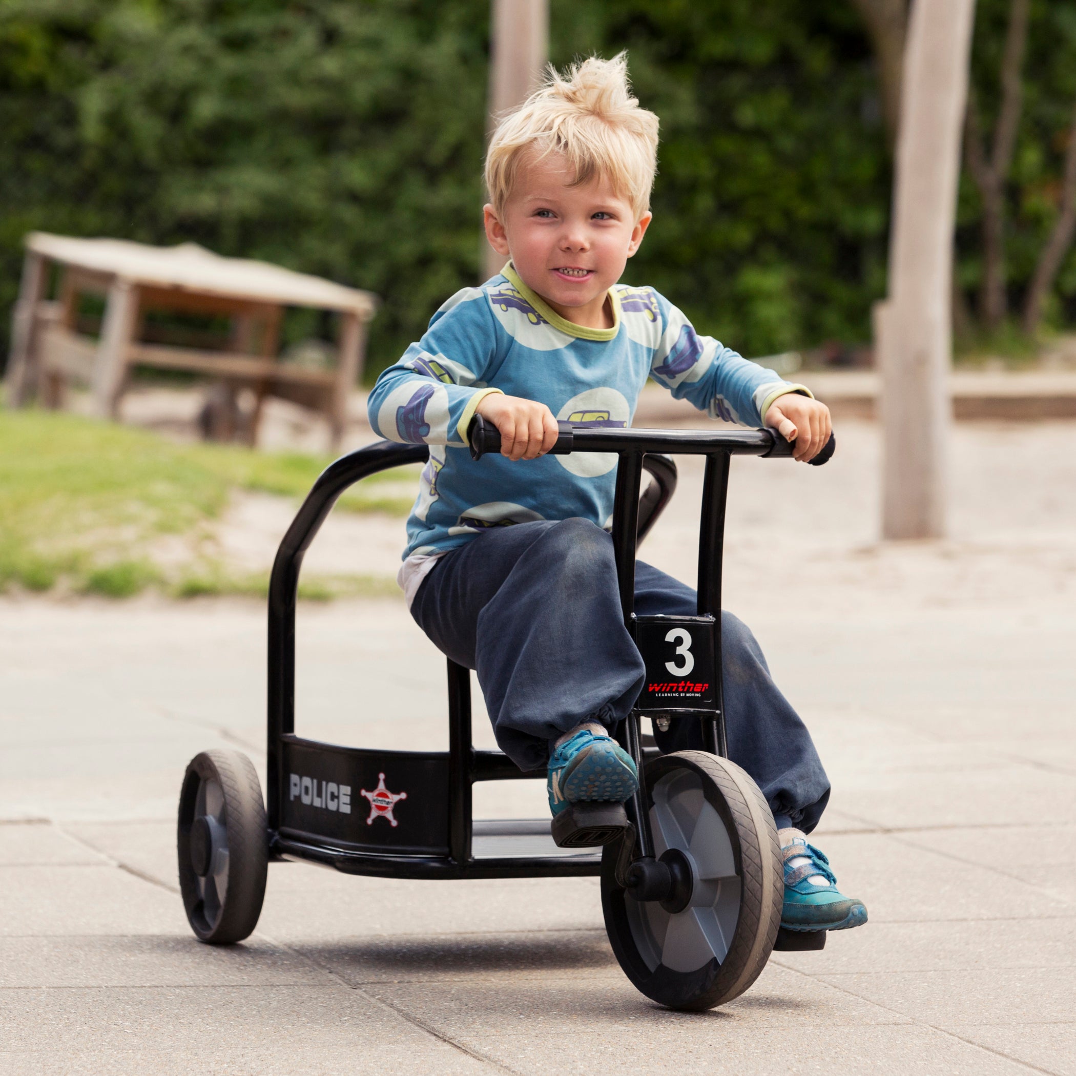PreK + Kinder Police Dramatic Play and Gross Motor Set
