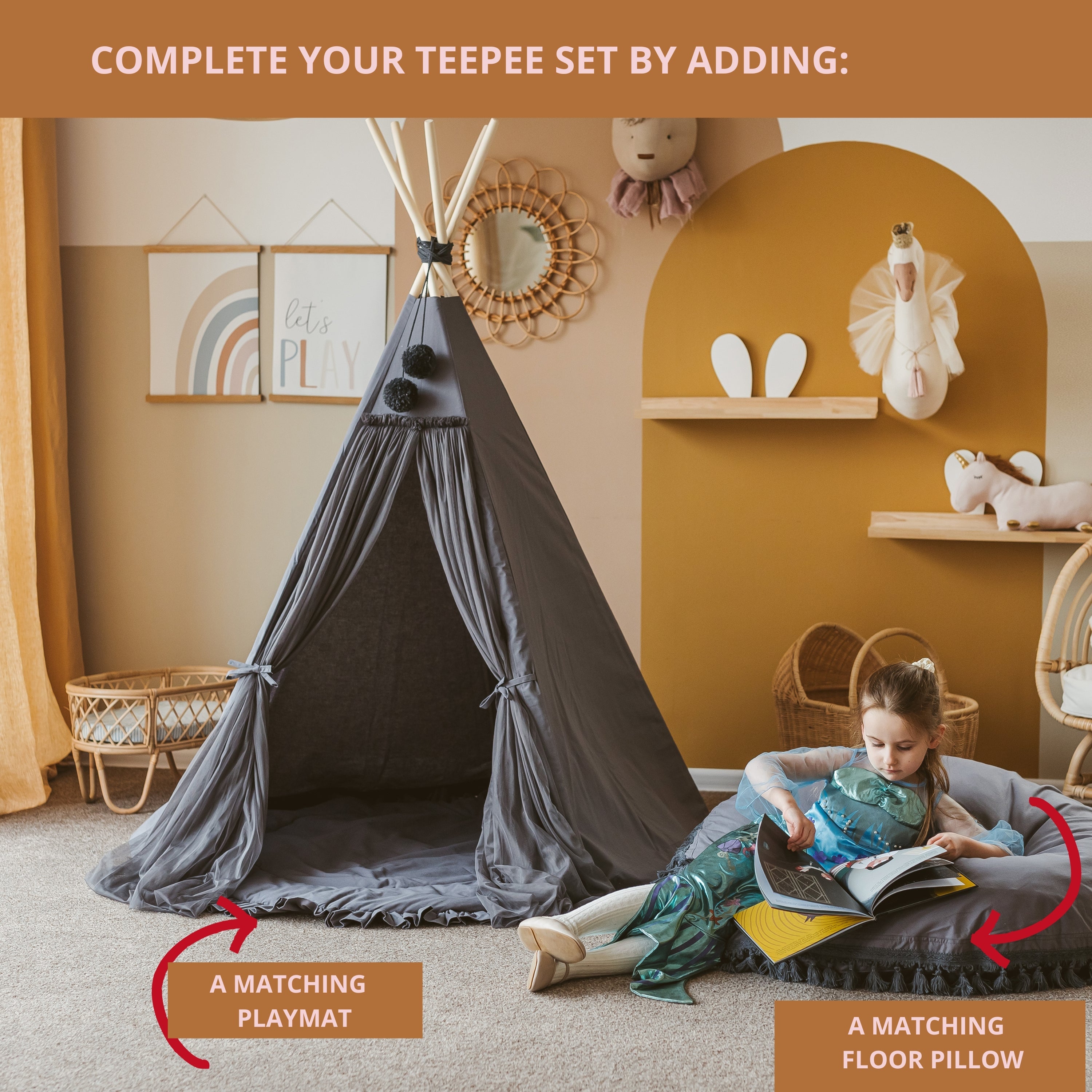 Fairy Kids Dramatic Play Tent + Free Curriculum Download