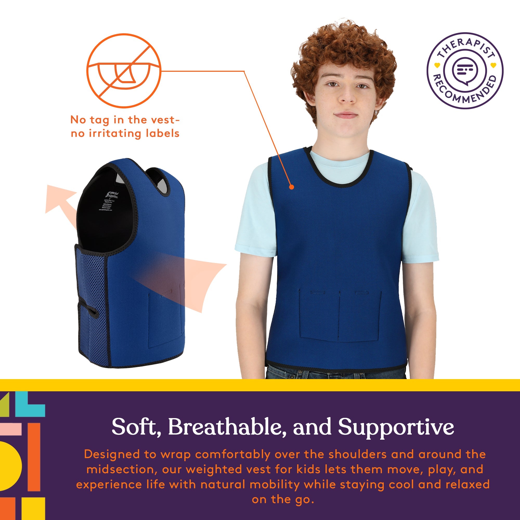 WEIGHTED - Sensory Compression Vest