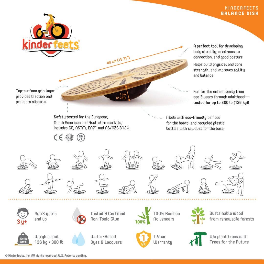 Balance Disk: Bamboo