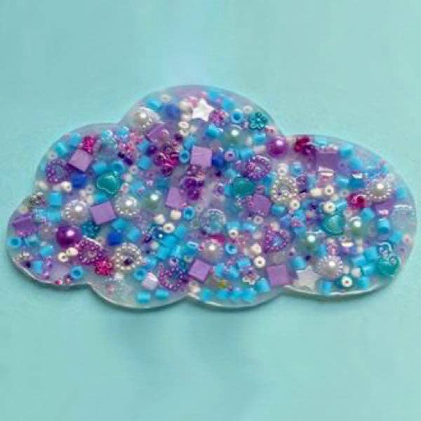 Picking Therapy Tool Fidget: Blue Cloud