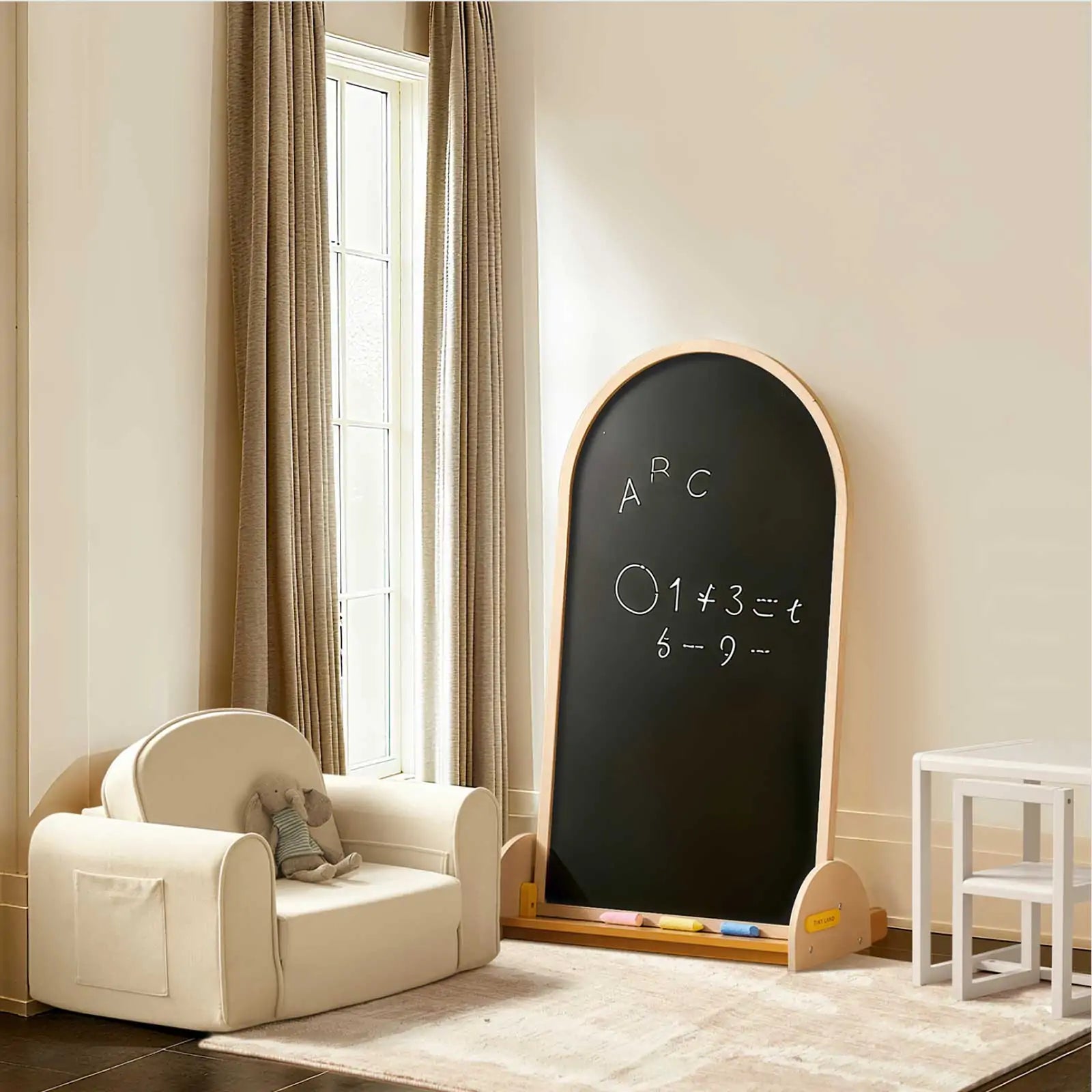 Tiny Land® Double-Sided Arched Magnet Chalkboard