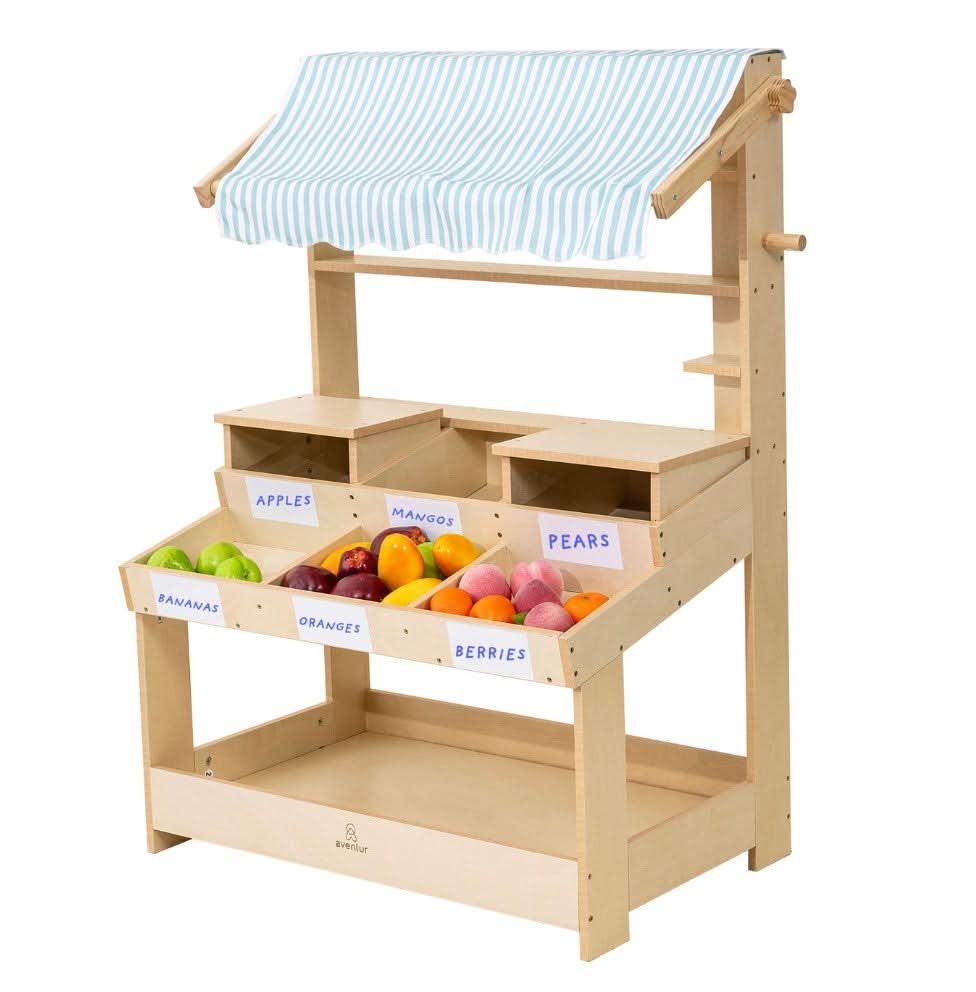 Cypress Wooden Market Stand