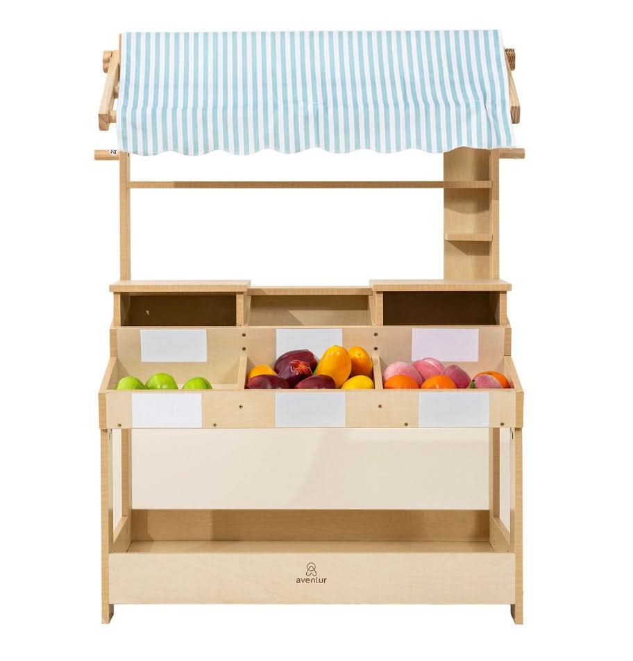 Cypress Wooden Market Stand