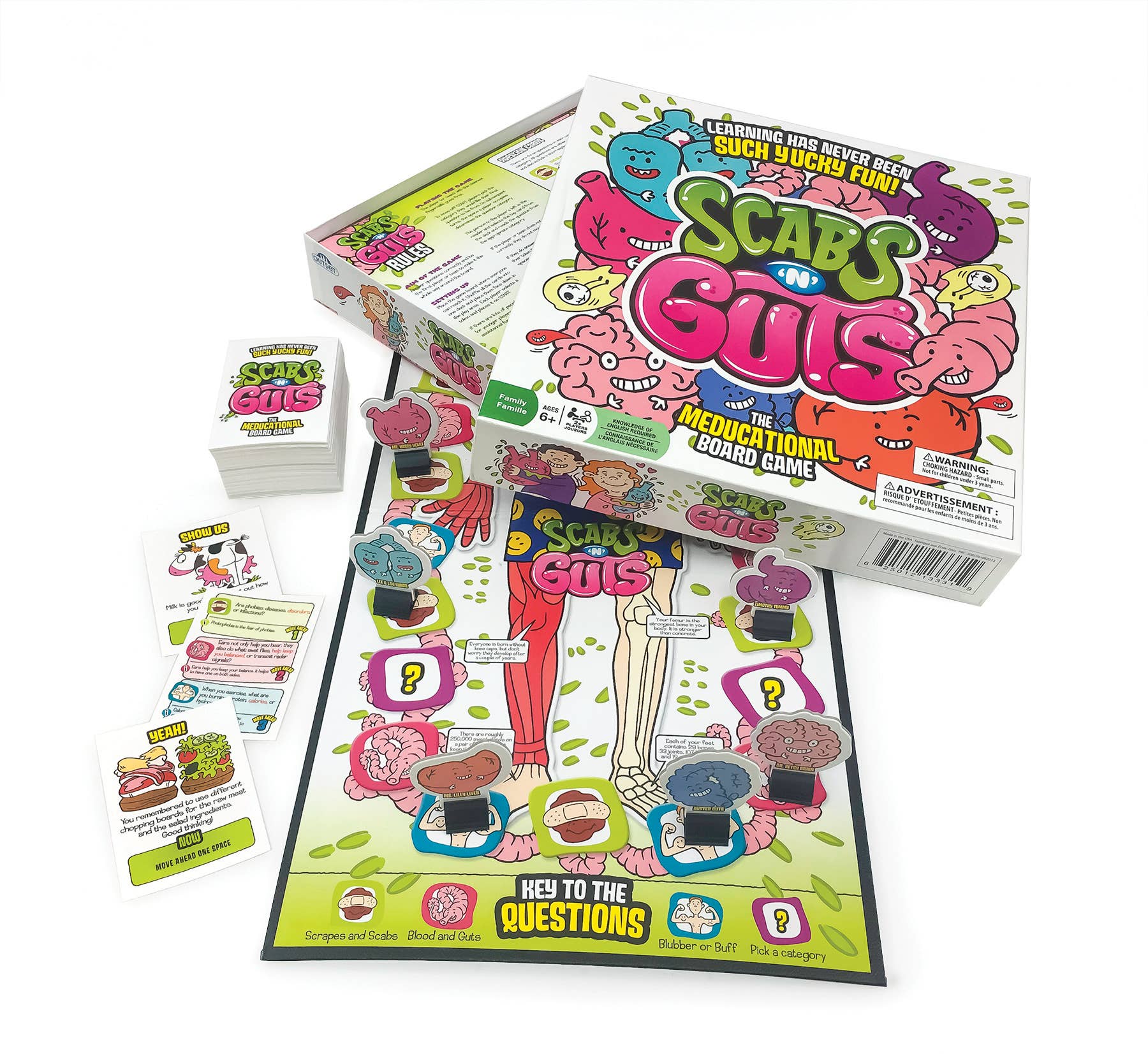 Scabs 'N' Guts Board Game