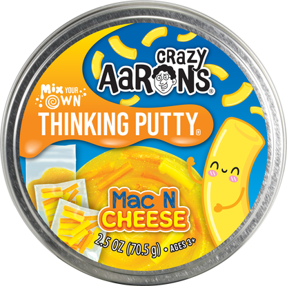 Mac & Cheese - Mix It Full Size 4" Thinking Putty Tin