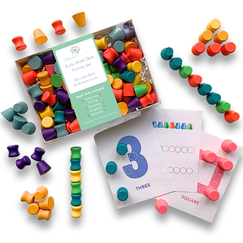 Early Math Skills Loose Parts Activity Set