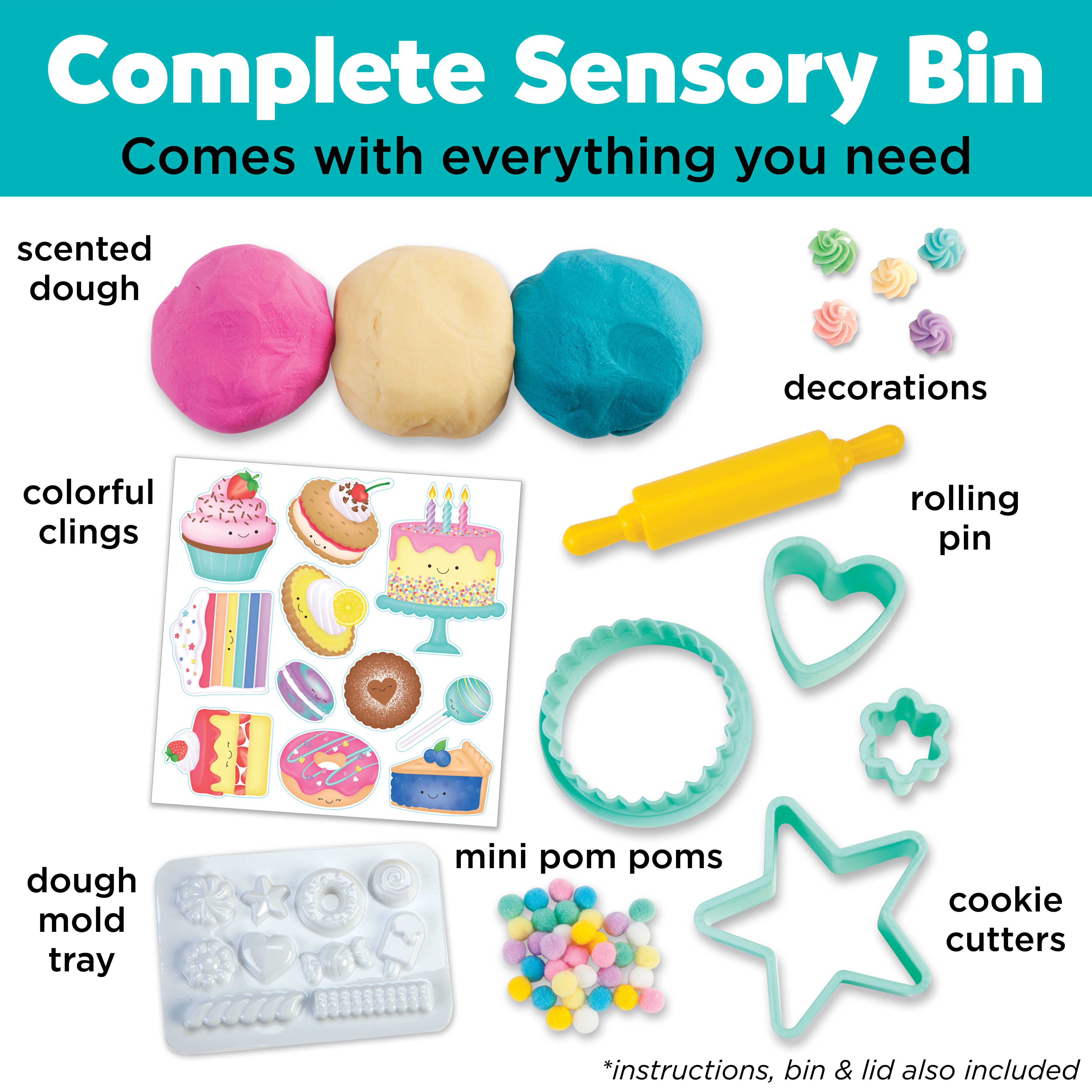 Sensory Bin Bake Shop Activity Bin for Kids