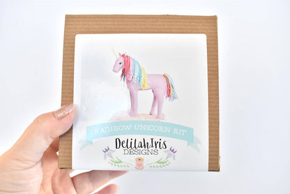 DIY Felt Sewing Craft Kit - Rainbow Unicorn