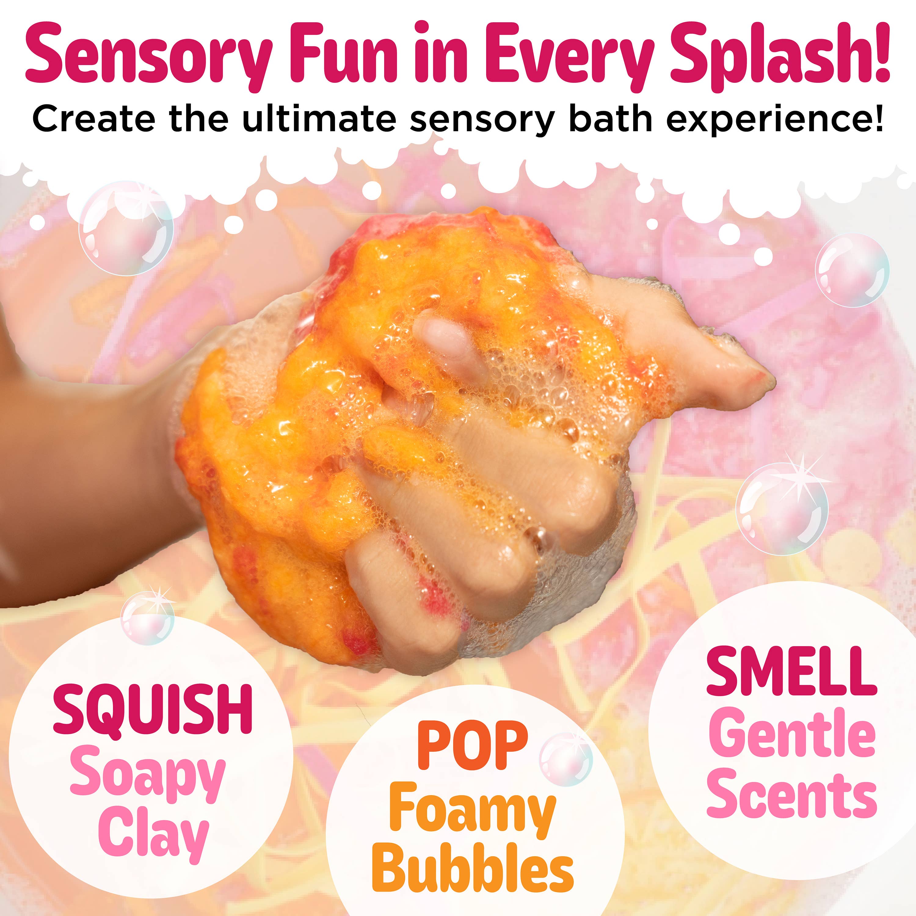 Soap Noodles Bath Art Studio Bathtime Activity Kit