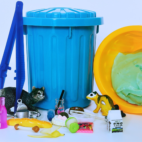 Trash Can Surprise Slime Kit