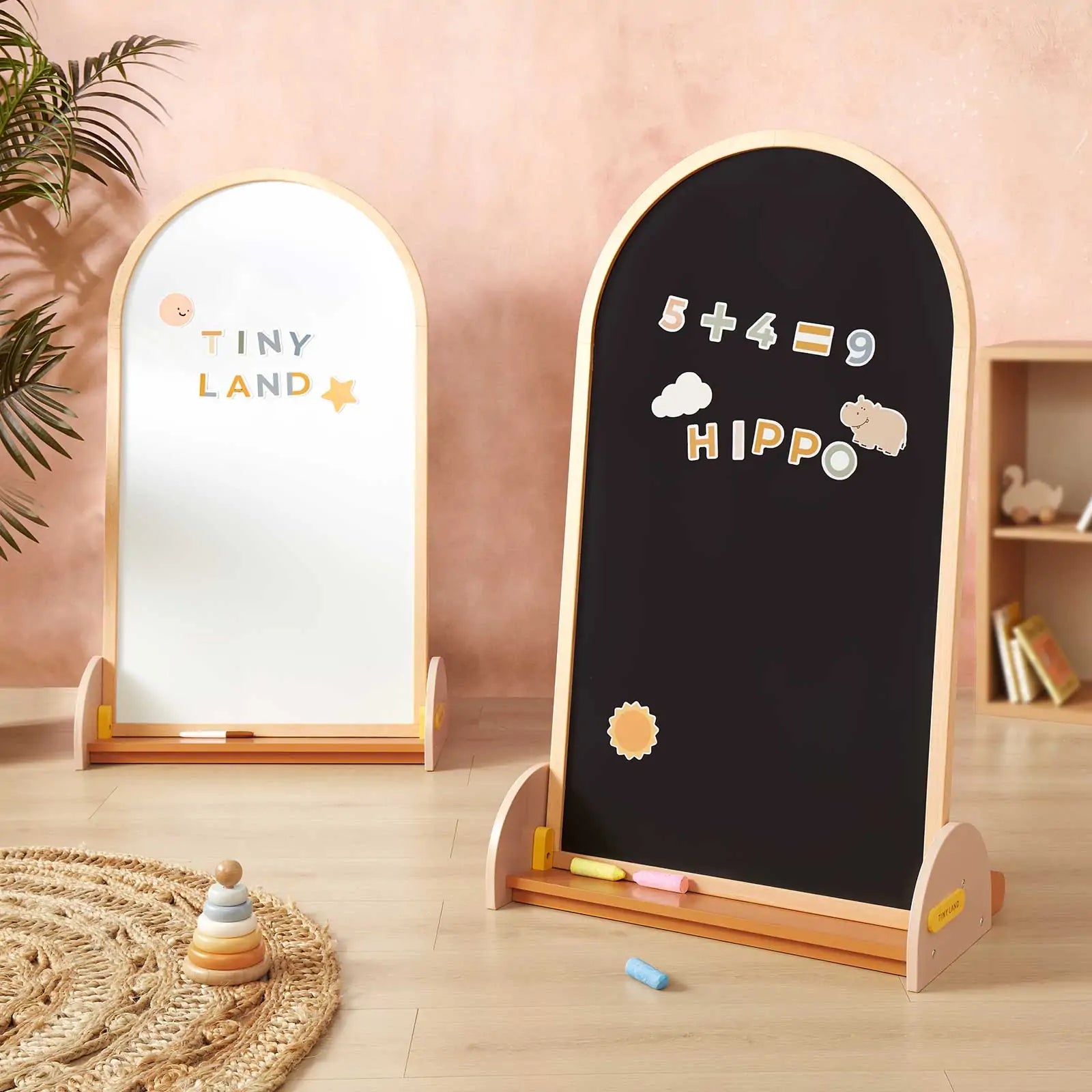 Tiny Land® Double-Sided Arched Magnet Chalkboard