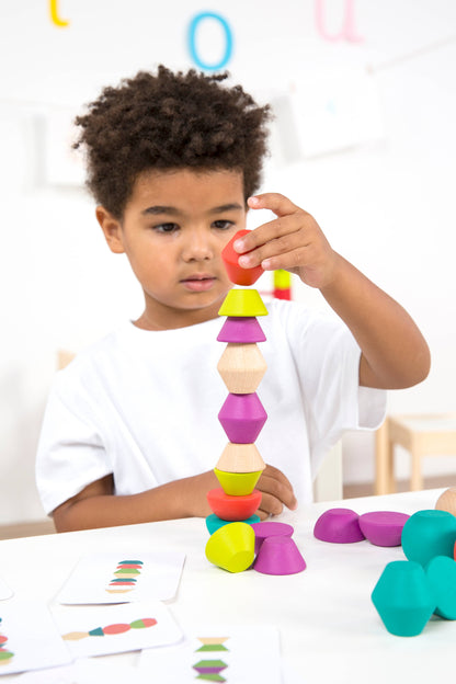 Wooden Towering Beads