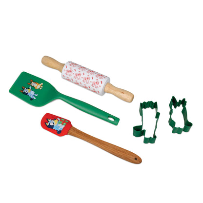 BLUEY Holiday Baking Set – Cookie Cutters & Tools