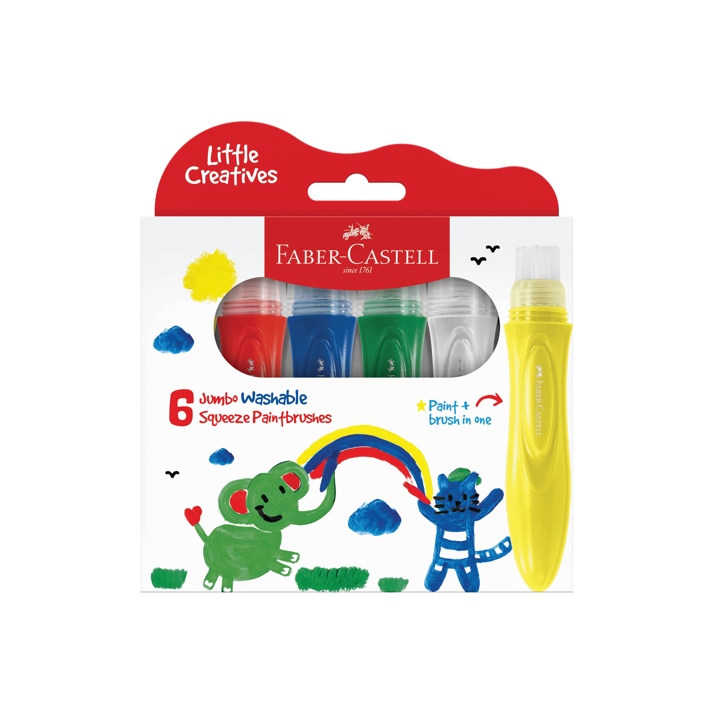 Little Creatives Jumbo Squeezing Paintbrush