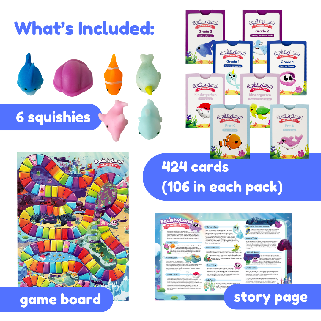 PreK - GR 2 Squishyland Science of Reading