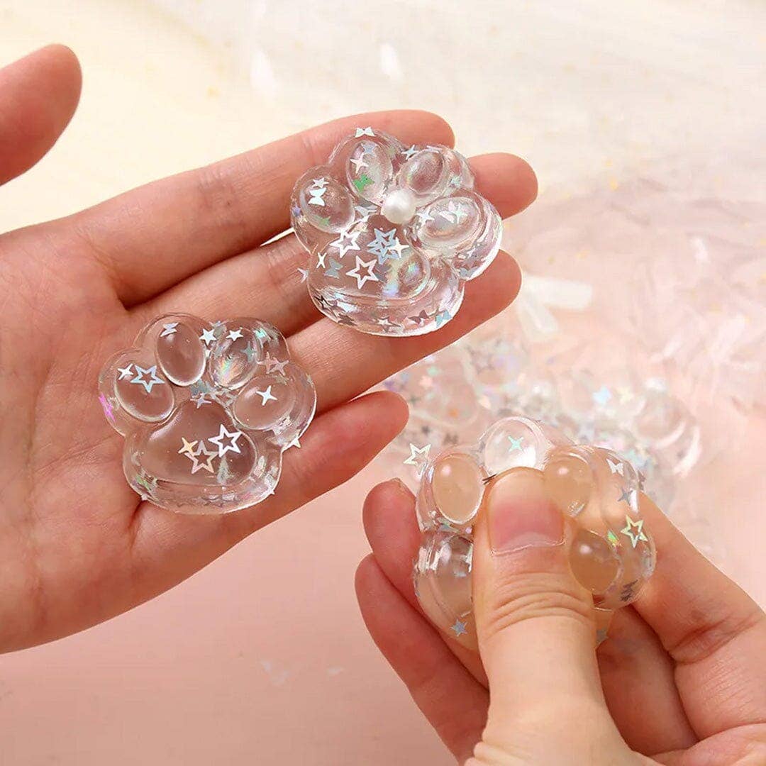 Squishy Mini Cat Paw Pinch Fidget