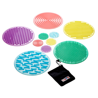 Large SiliShapes Sensory Circles - Set of 10