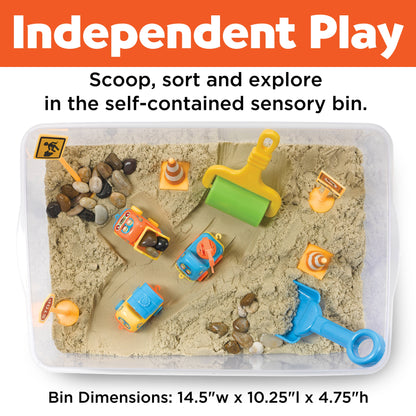 Sensory Bin Construction Zone