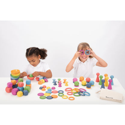 Rainbow Wooden Super Set