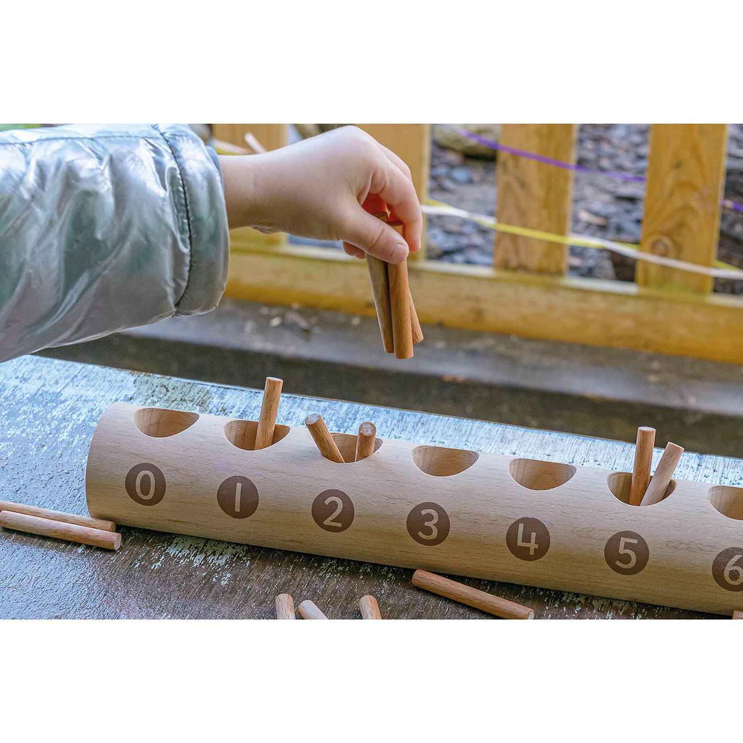 Wooden Counting Log