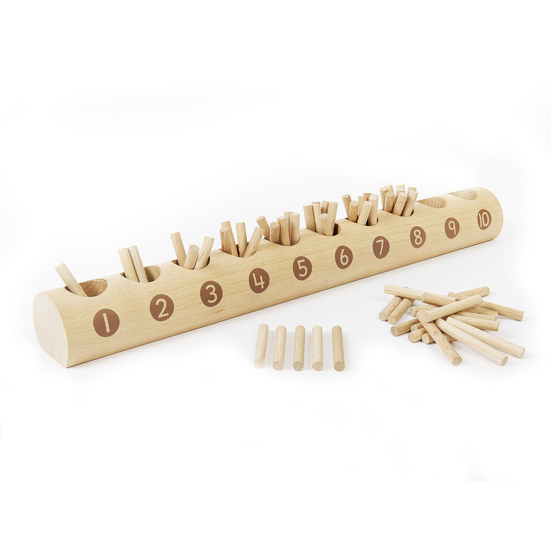 Wooden Counting Log