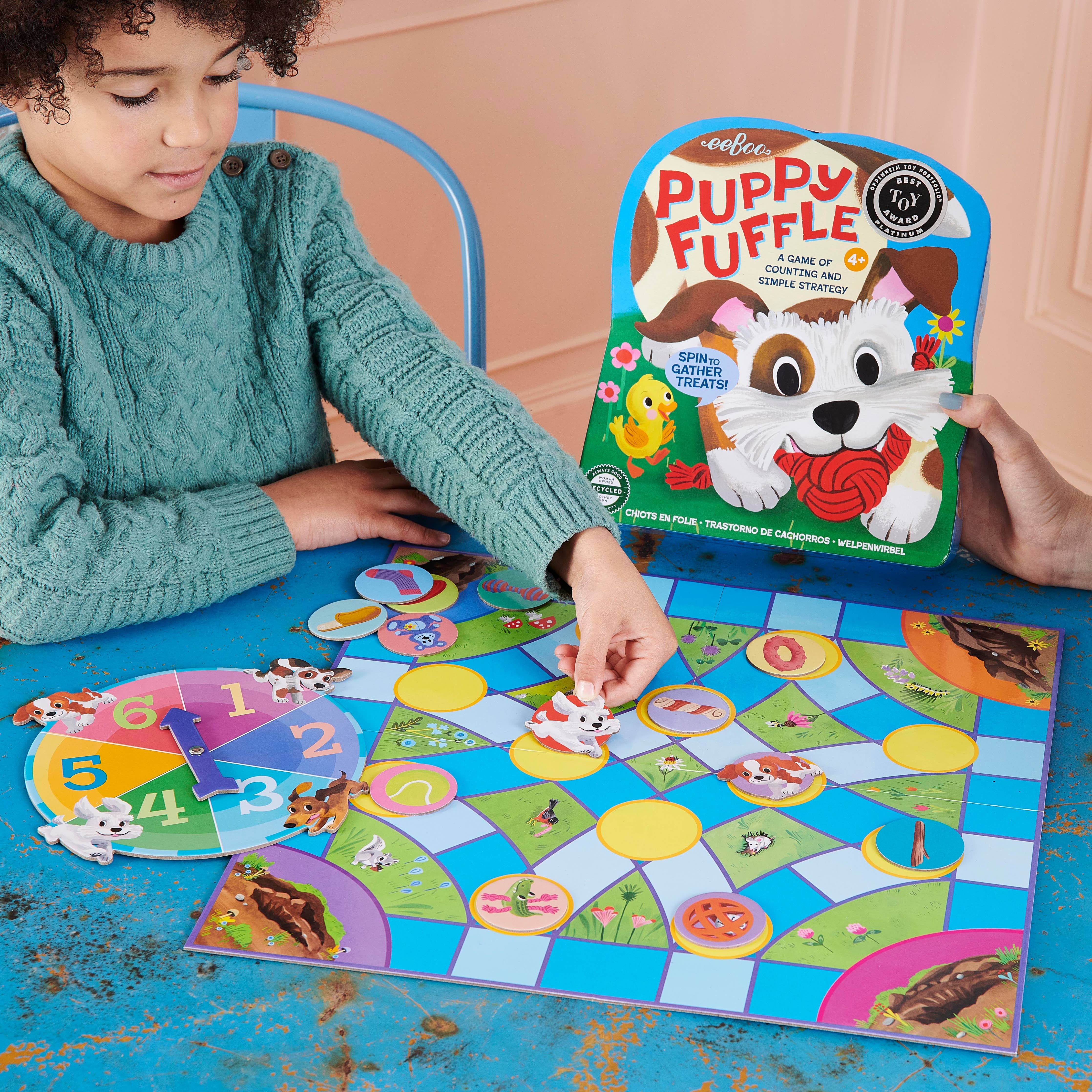 Puppy Fuffle PreK Board Game