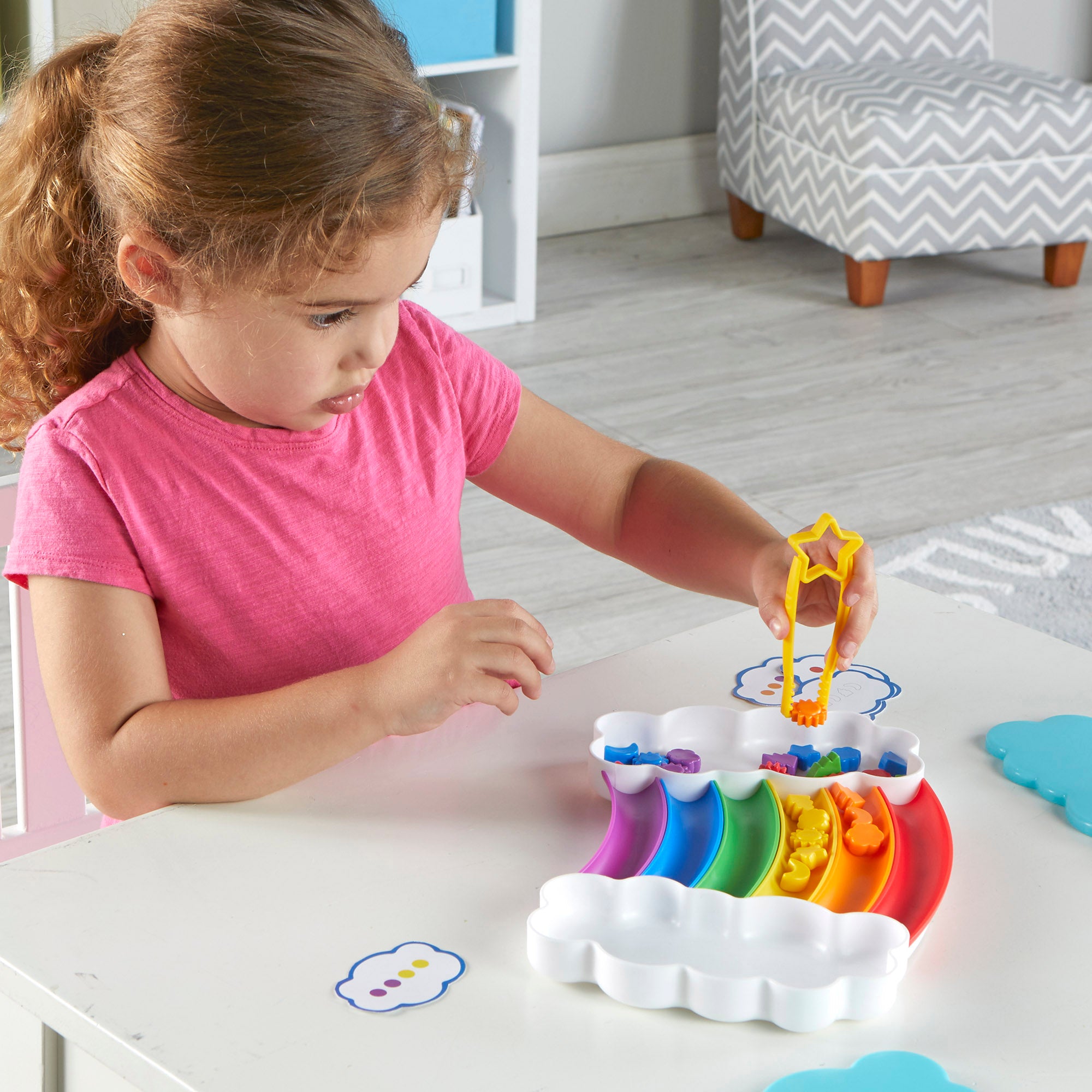 Rainbow Sorting Trays