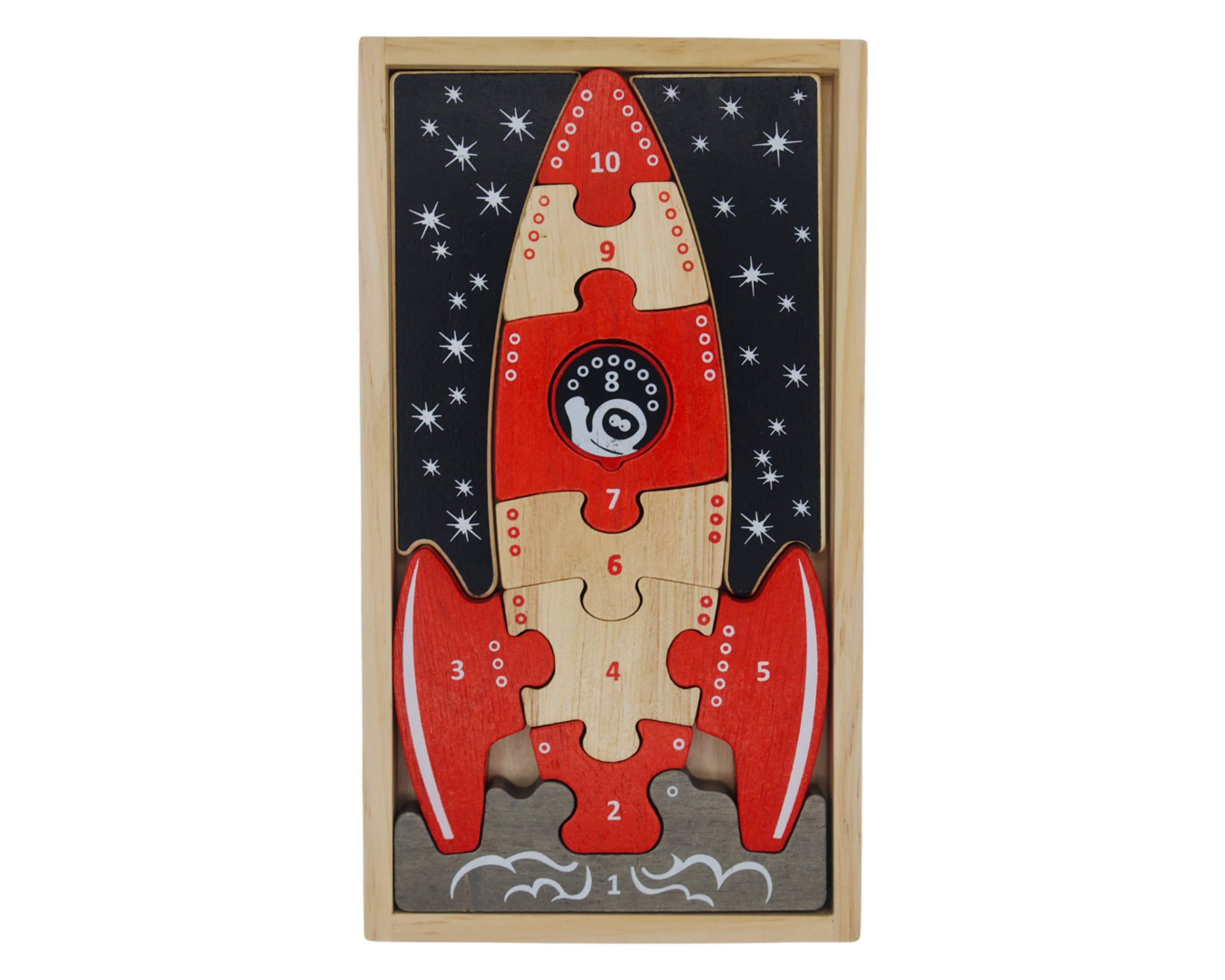 3-2-1 Blast Off Puzzle - Multilingual