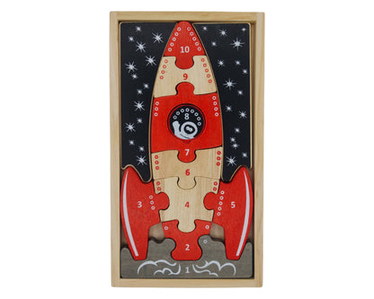 3-2-1 Blast Off Puzzle - Multilingual