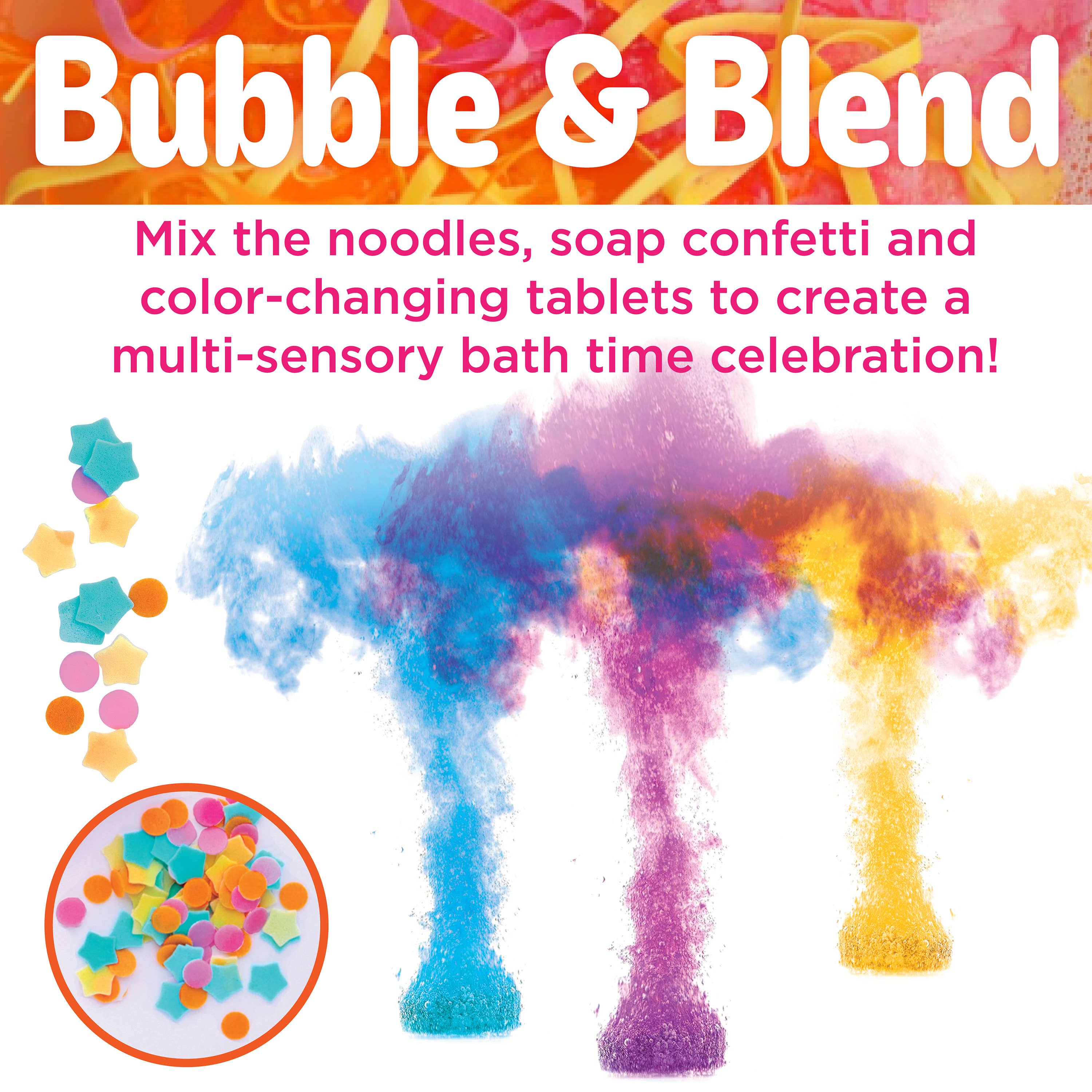Soap Noodles Bath Art Studio Bathtime Activity Kit