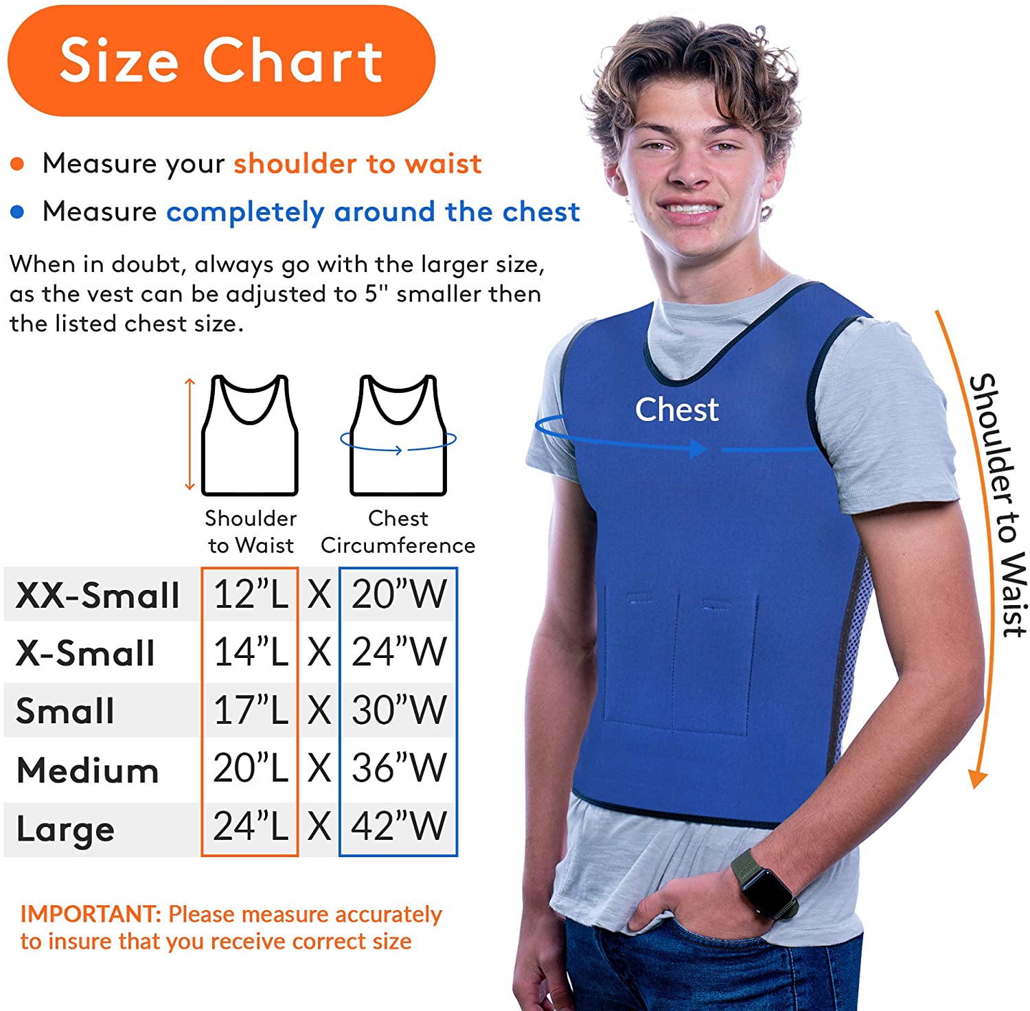 WEIGHTED - Sensory Compression Vest