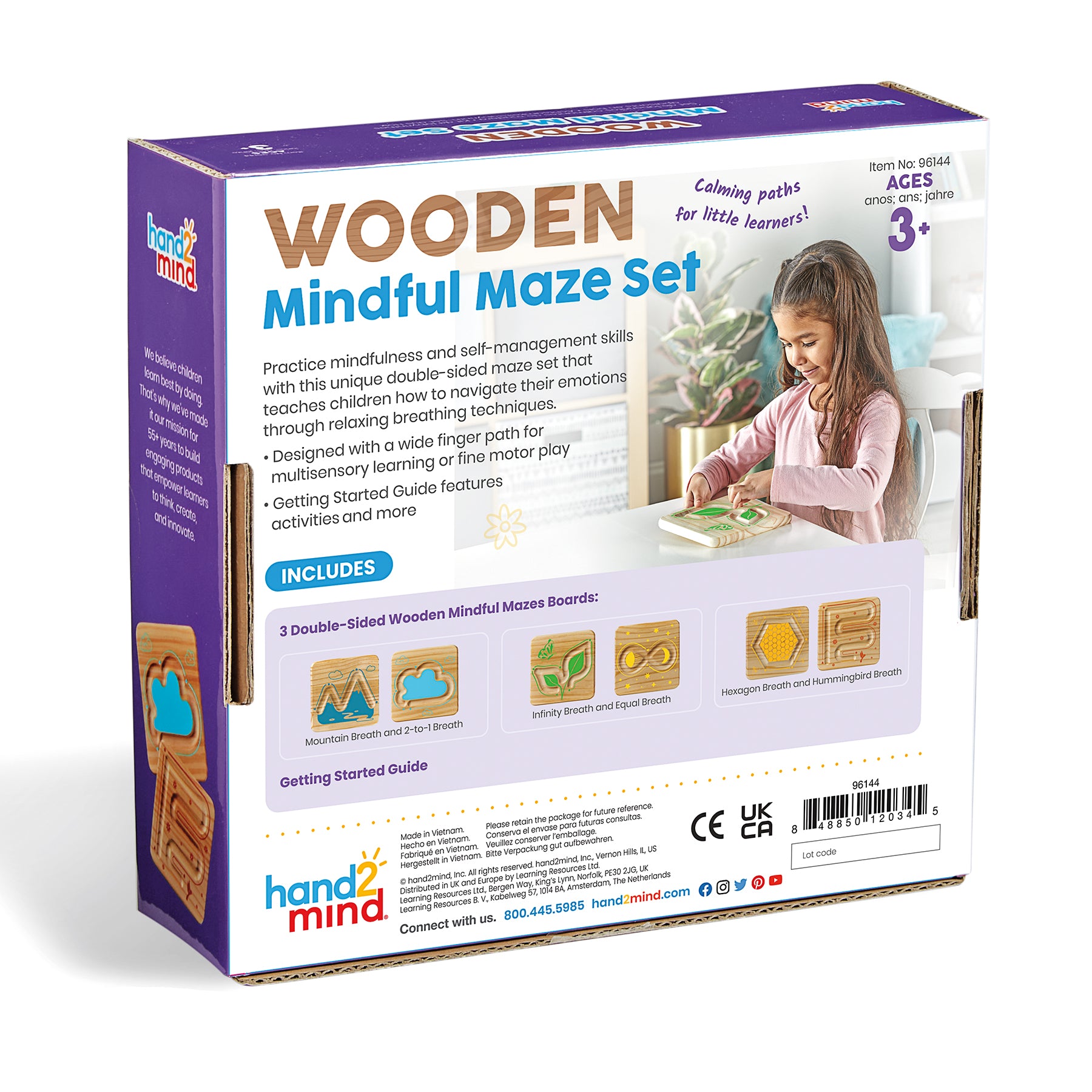 Wooden Mindful Maze Set