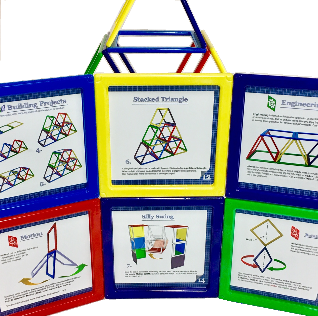 Panelcraft STEM Rainbow Solids 76pc Set