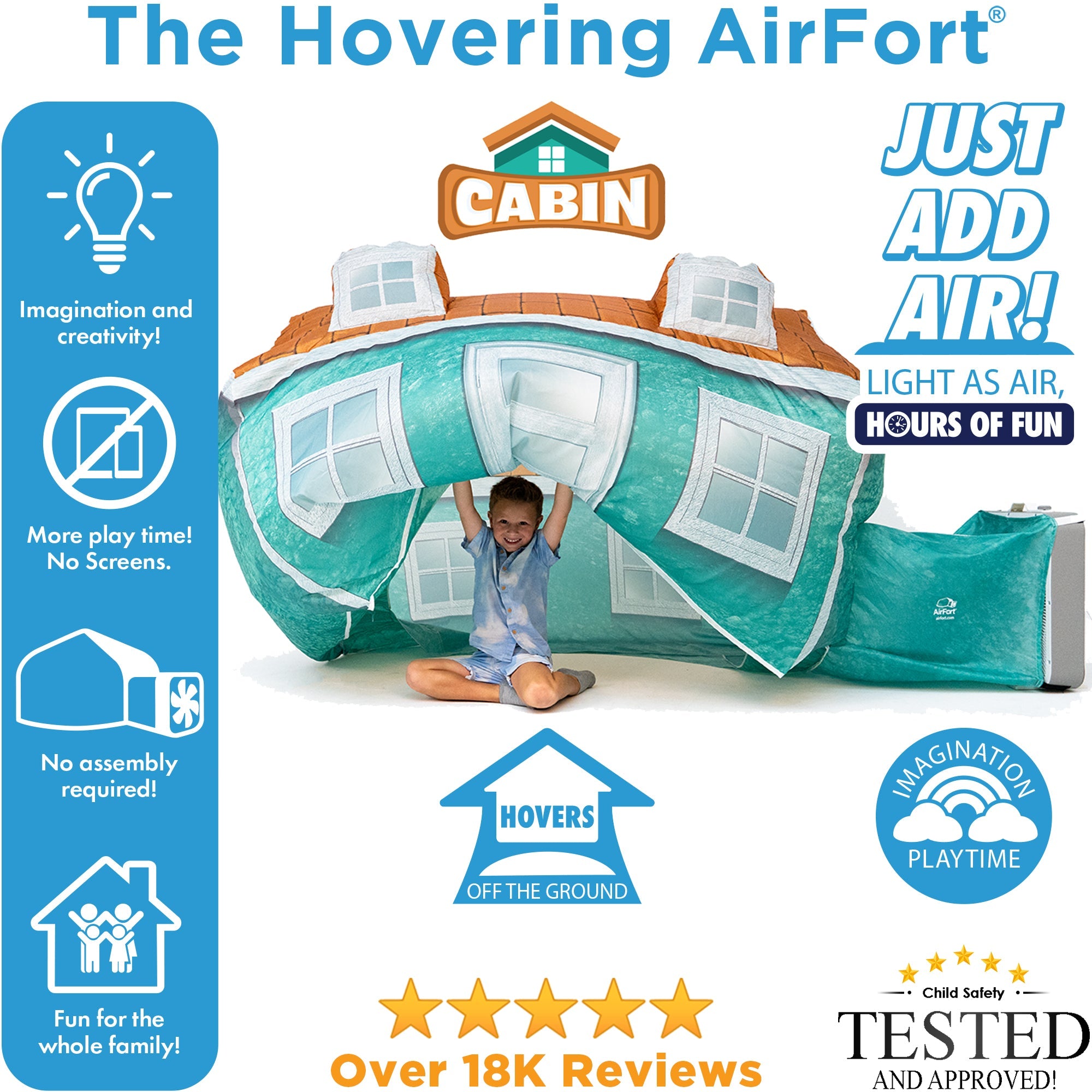 The Original AirFort - Cabin