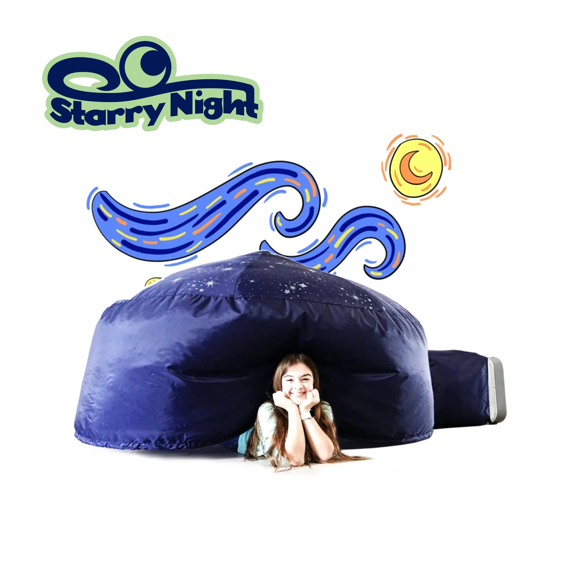 Starry Night (Glow) AirFort Play Station