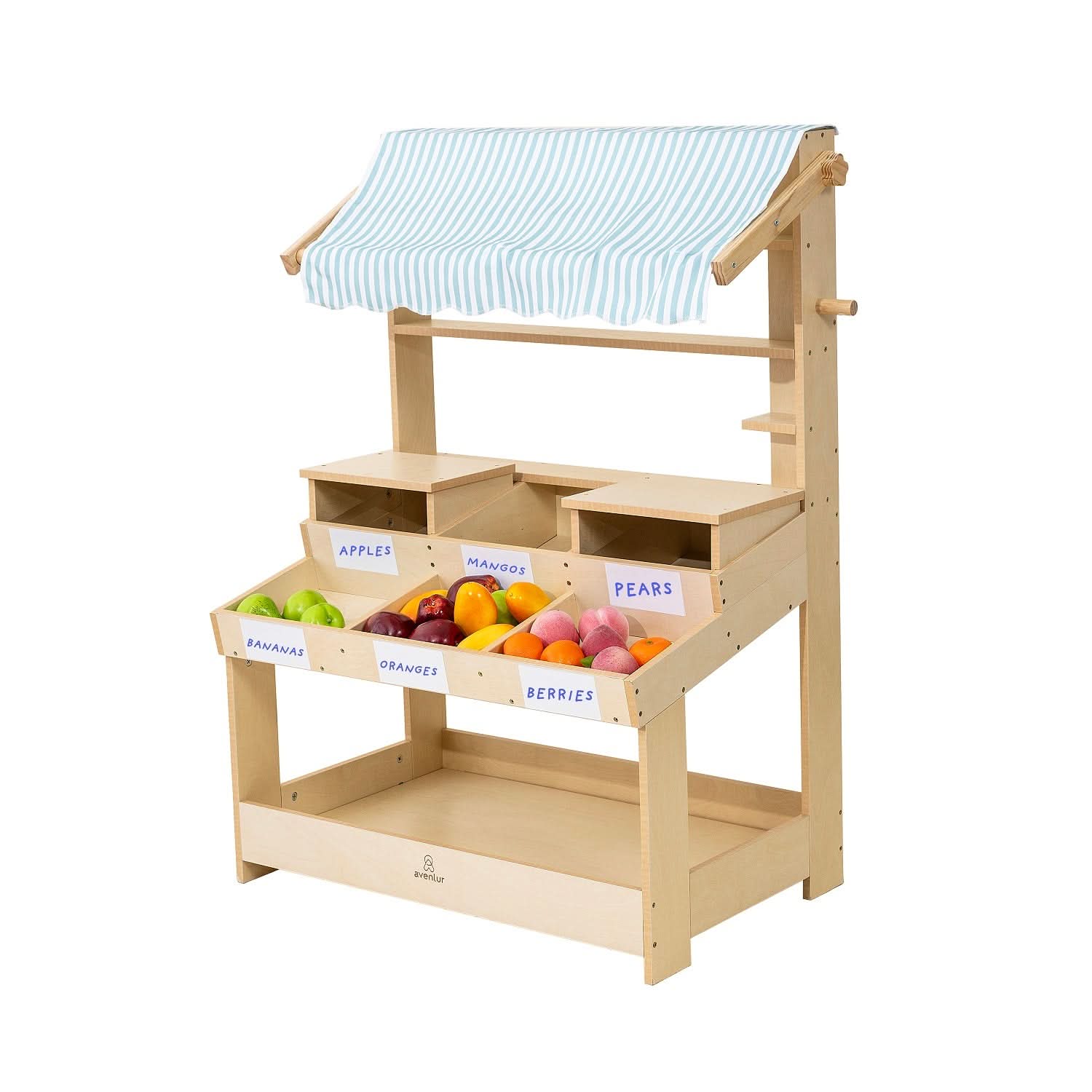 Cypress Wooden Market Stand