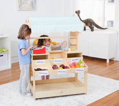 Cypress Wooden Market Stand