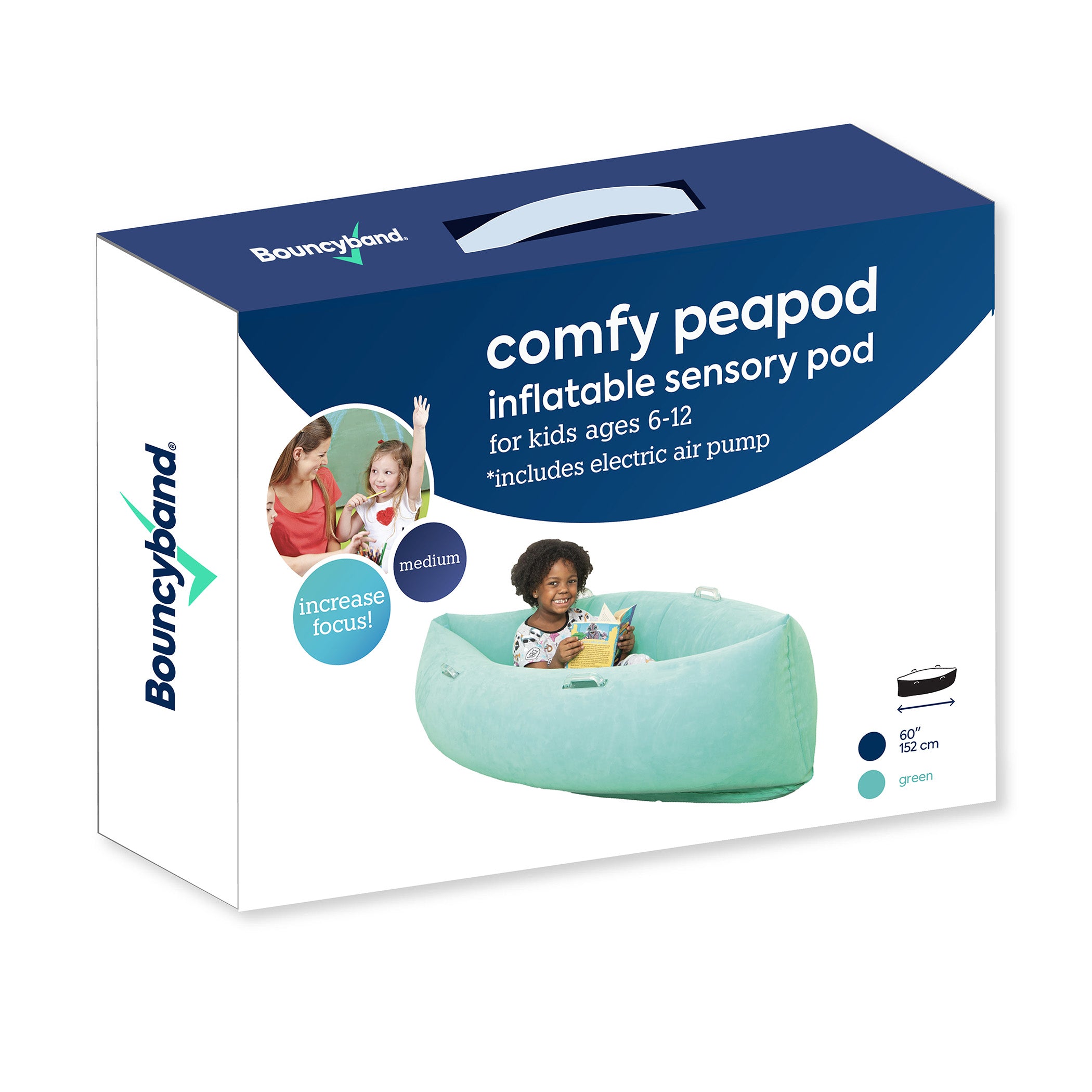 Comfy Hugging Peapod Sensory Pod 60"