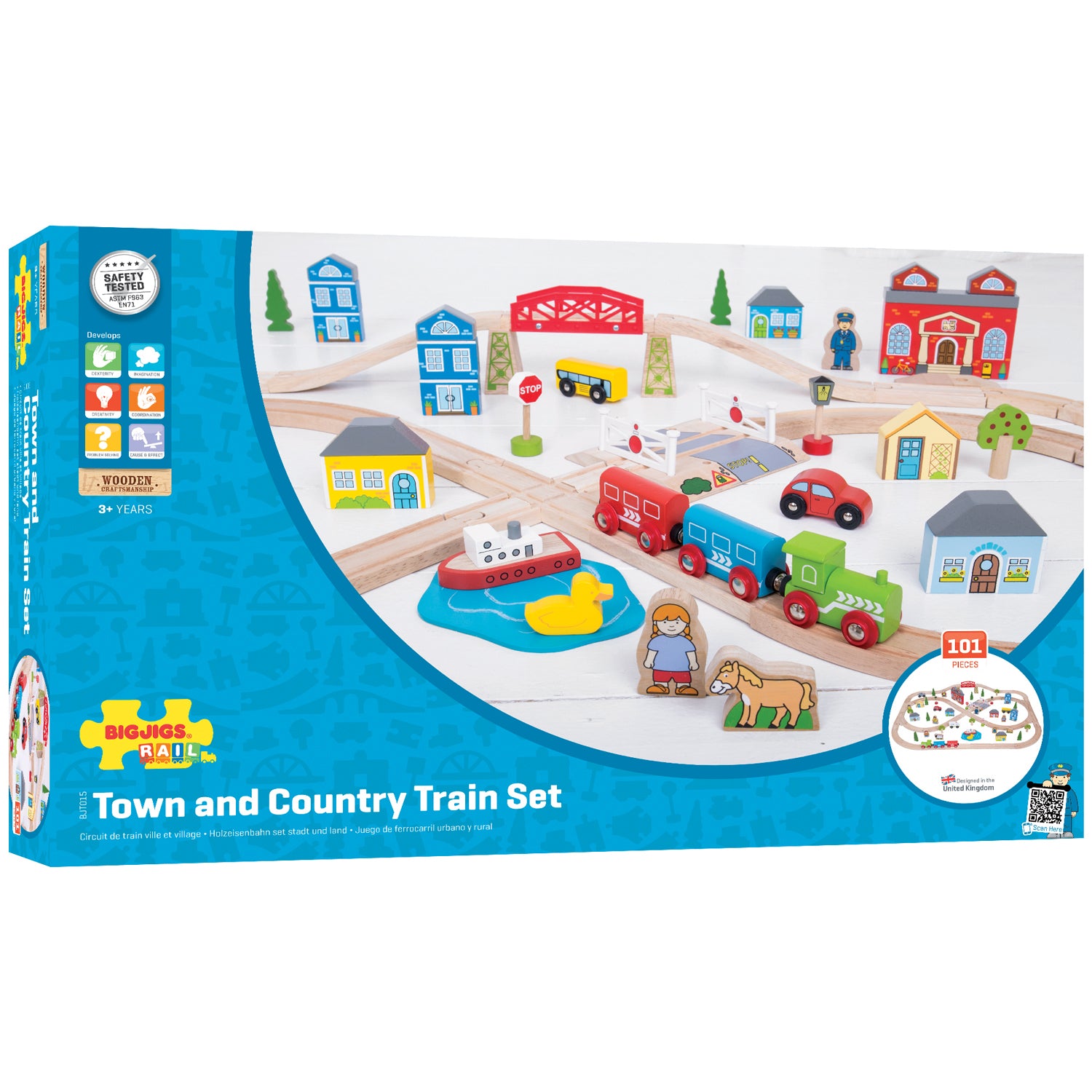 Rail Town & Country Dramatic Play Train Set