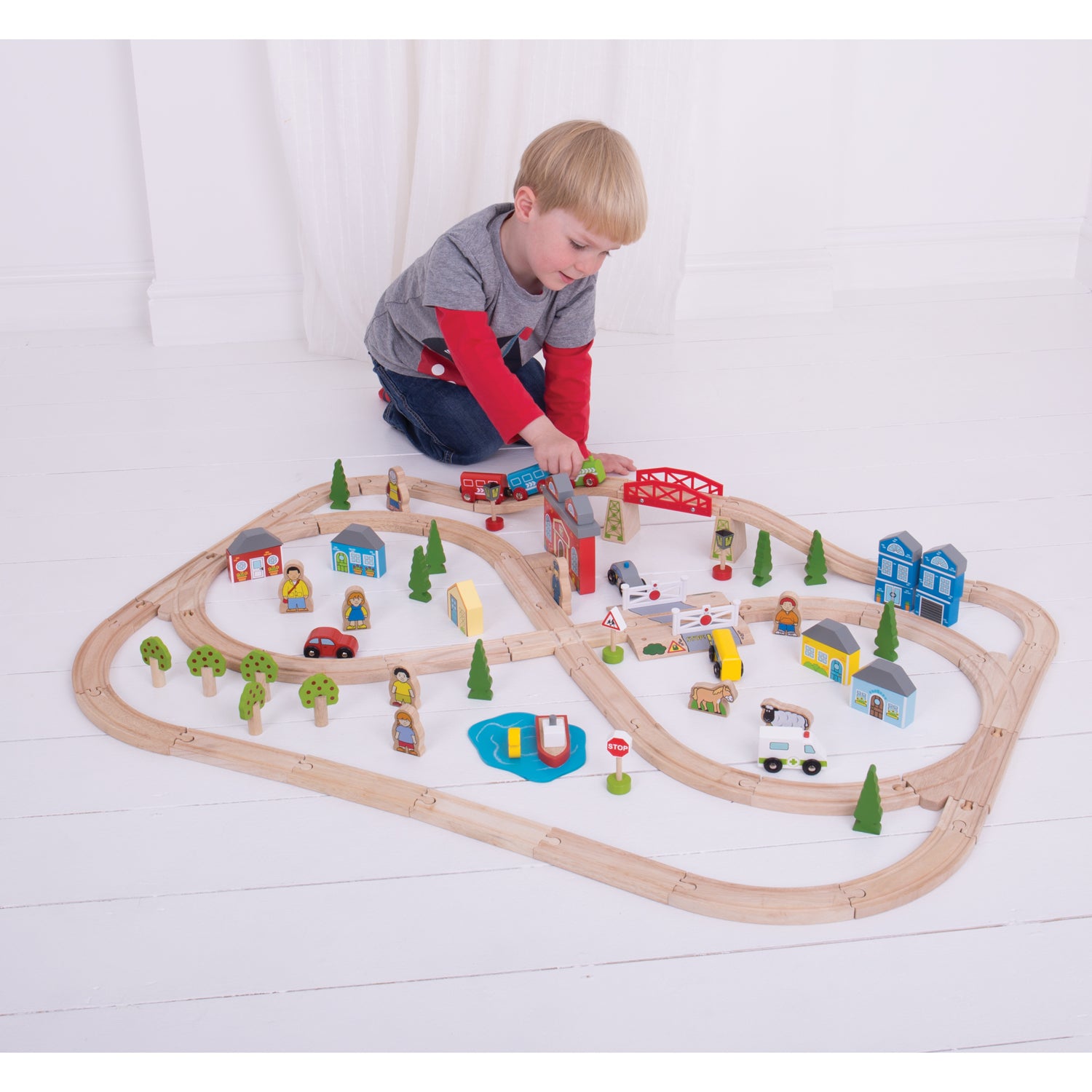 Rail Town & Country Dramatic Play Train Set